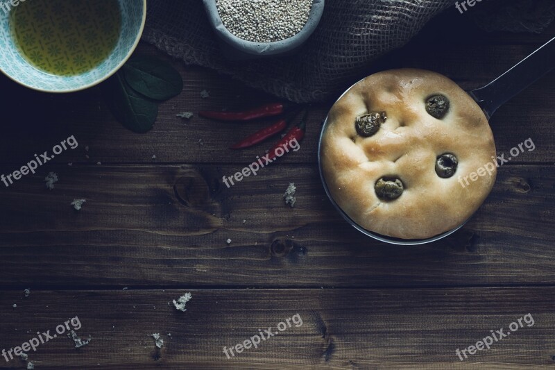 Focaccia Flat Bread Flat Bread Cake