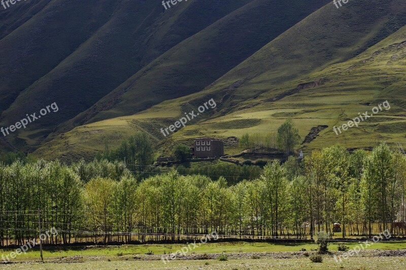 Sichuan Xinduqiao The Scenery Free Photos