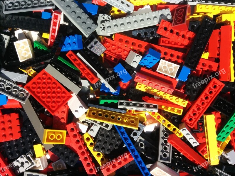 Lego Bricks Parts Block Colorful