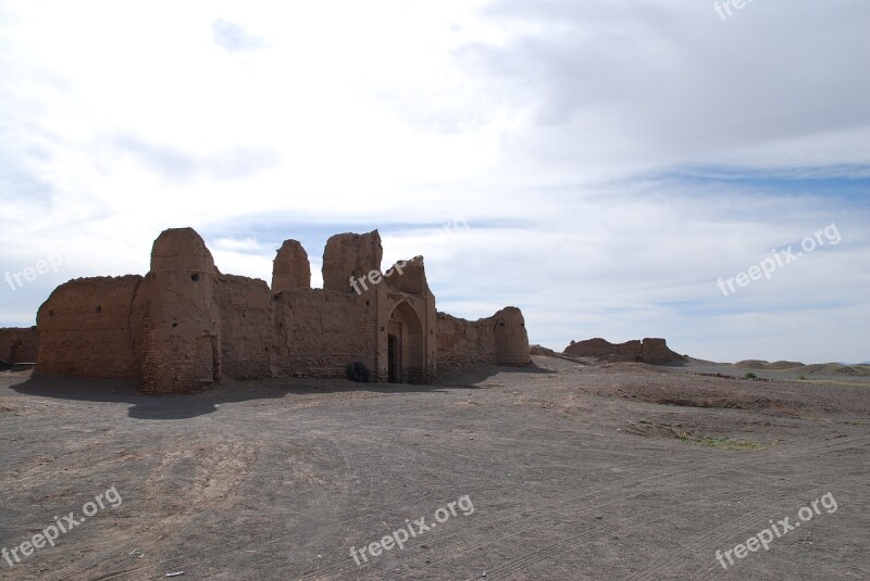 Iran Desert Caravanserai Free Photos