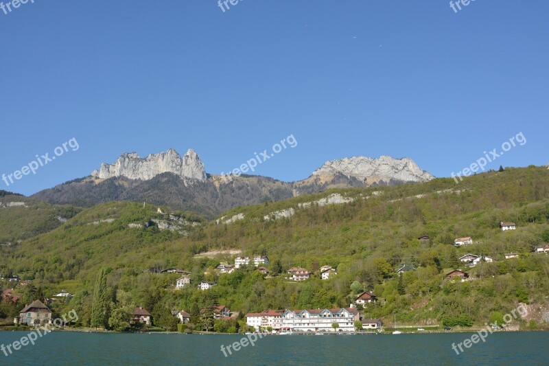 Annecy Alps Mountain Haute-savoie Sky