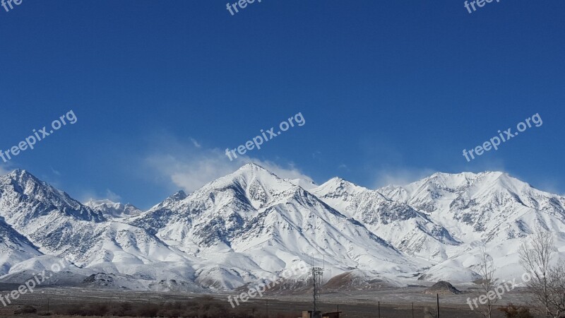 Mountain Mammoth Snow Ski Nature