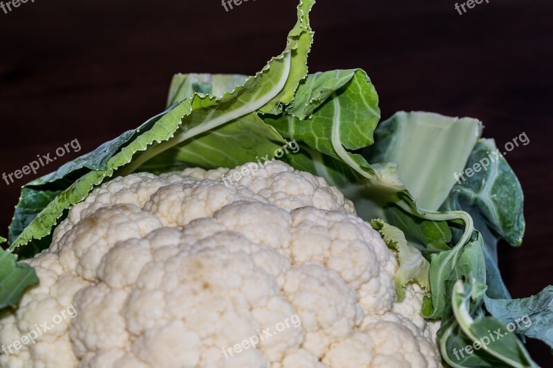 Cauliflower Vegetables Vegetable White Green