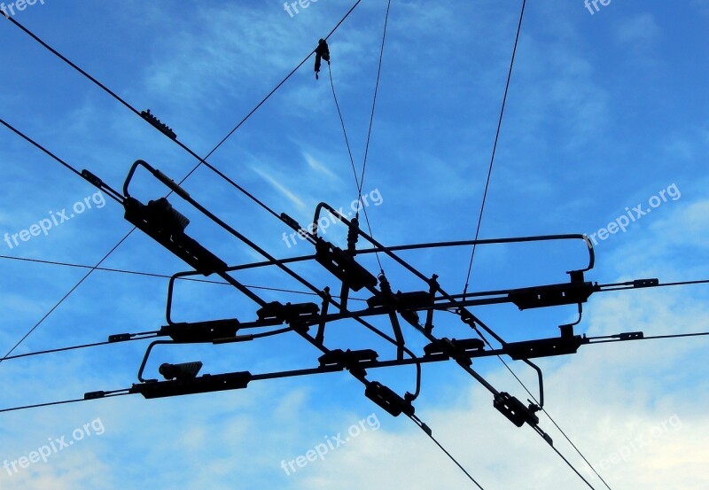 Trolley Wire Current Voltage Electricity