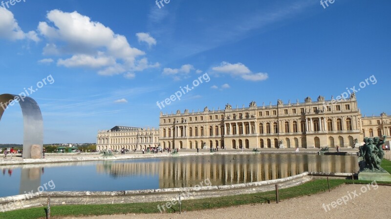 Mirror Basin Versailles Castle Free Photos