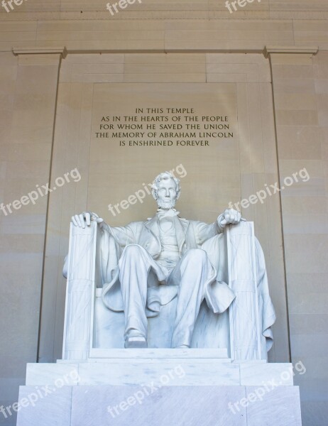 Washington United States Monument Usa Person