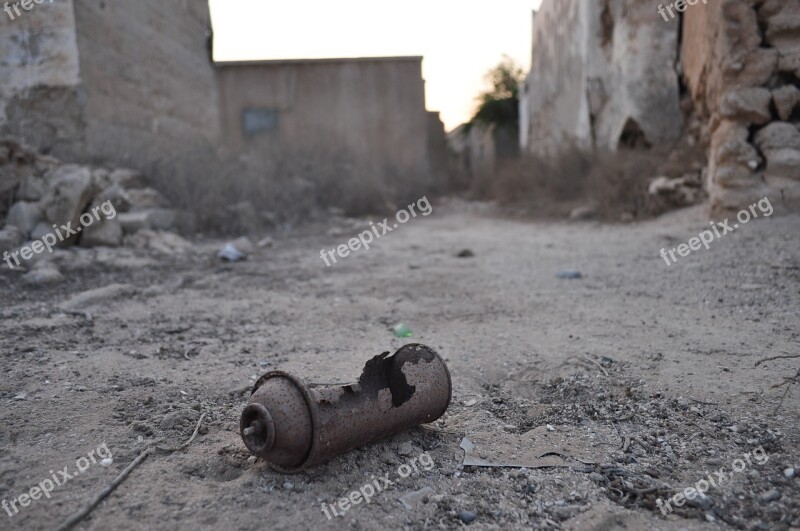 Ghost Village Jazirat Al Hamra Rak Uae Free Photos