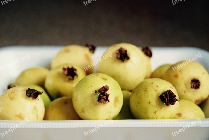 Guava Fruit Many Bunch Yellow