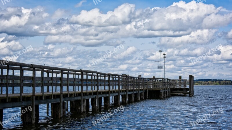 Jetty Wood Pier Boardwalk Water