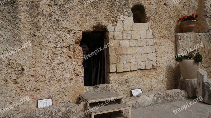 Garden Of The Tomb Jerusalem Resurrection Free Photos