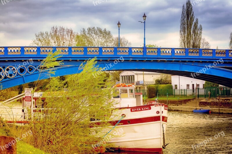 Stourport River Severn Riverside Boat England