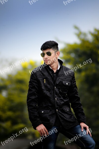 Boy Attractive Glamour Model Coat Suit