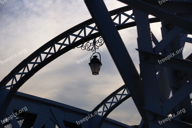 Bridge The Iron Bridge The Scenery Simple Distance