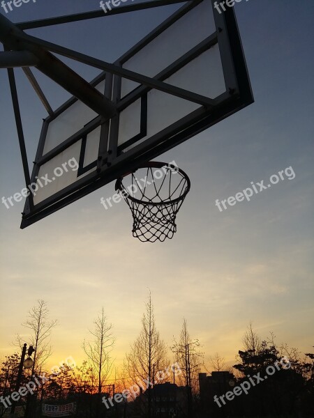 Exercise Basketball Goal Rim Sport