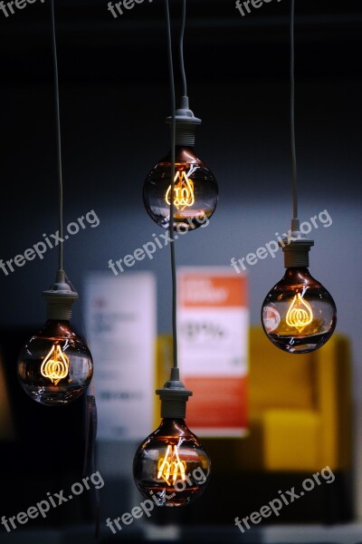 Lights Burning Lamp Free Photos