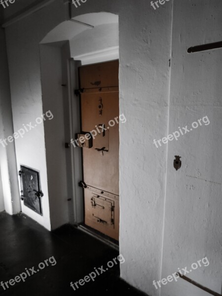 Prison Slammer Prison Cell Cell Iron Door