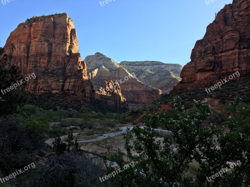 Nature Zion Green National Park