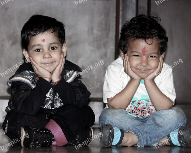 Kids Smile Children Indian Baby