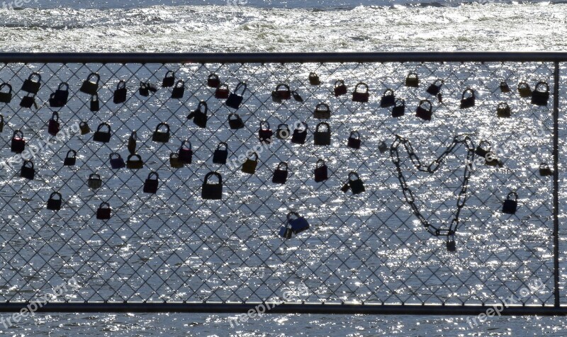 Castles Bridge Love Castle Padlock