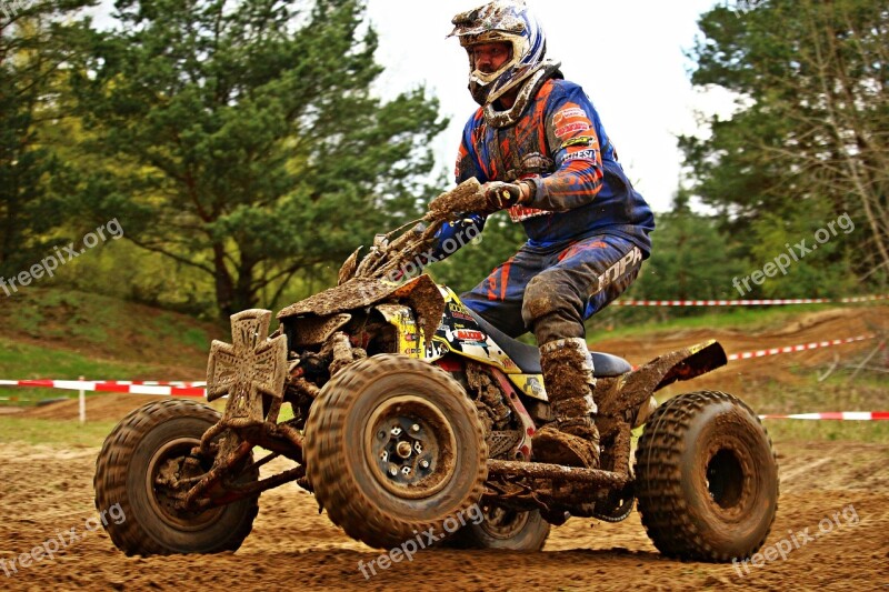 Motocross Quad Atv All-terrain Vehicle Enduro