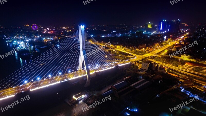 Canton Empty Shoot Crane Hole Bridge Free Photos