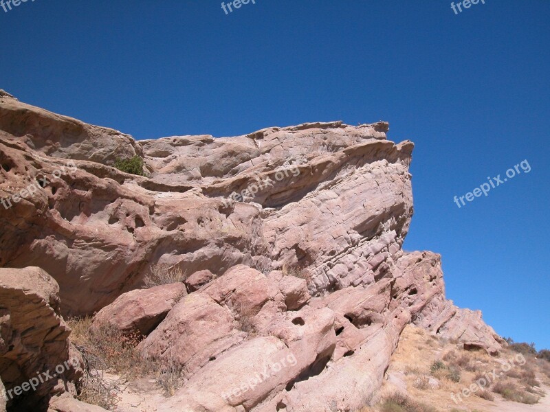 Vasquez Rocks Desert Vasquez California Nature