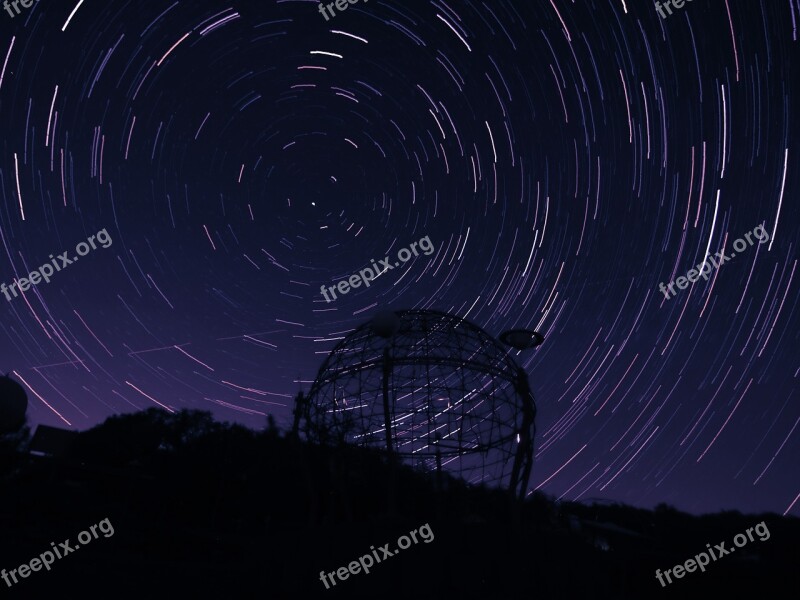 Long Exposure Night Night Photography Starry Sky Starlight