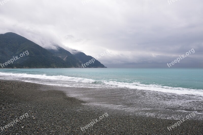 Waves Hualien Beach Free Photos