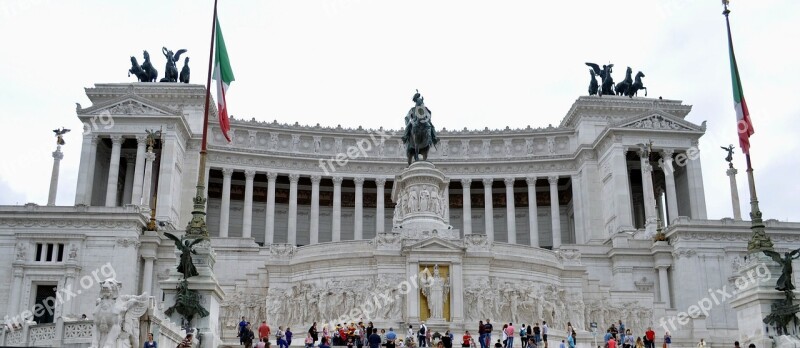 Rome Monument Unknown Soldier Free Photos