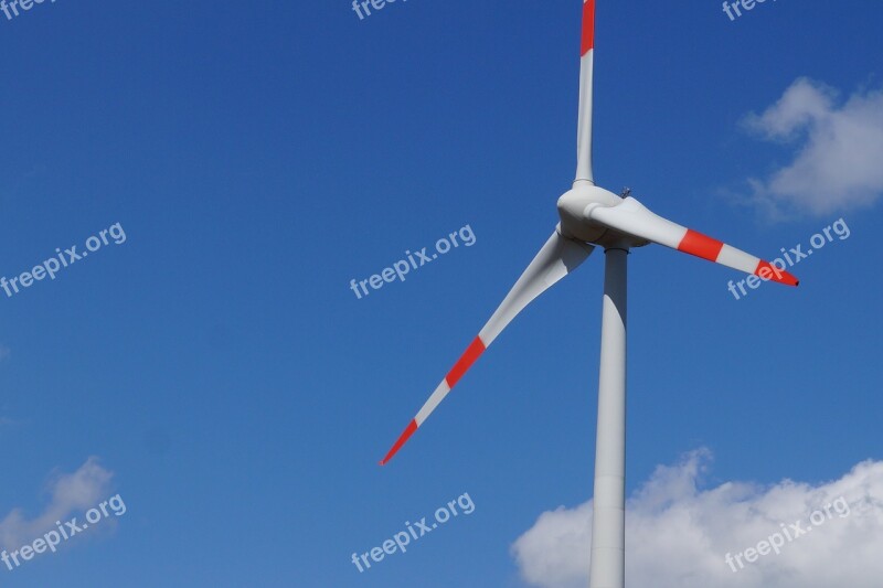 Pinwheel Sky Wind Power Energy Wind Energy