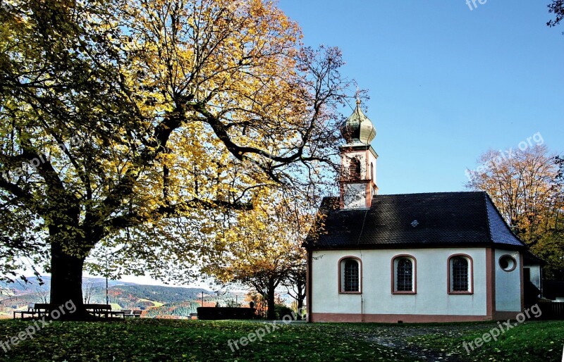 Greed Mountain Chapel Pilgrimage Kirchzarten Free Photos