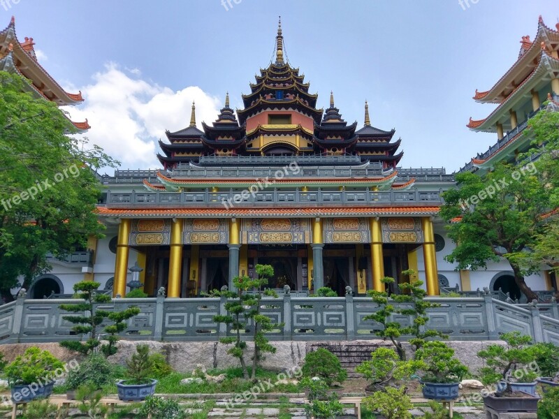 Buddhist Temple Buddhism Big Buddha Temple Temple Building