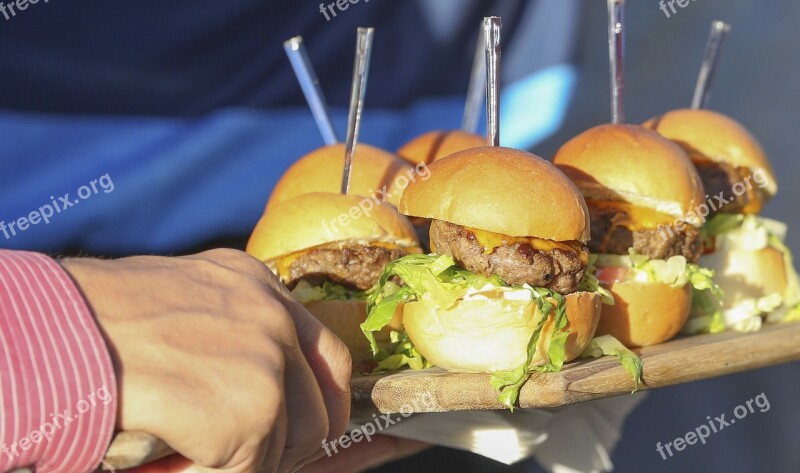 Sliders Food Appetizer Celebration Free Photos