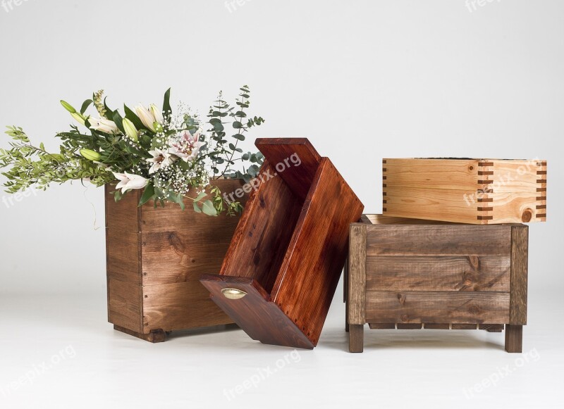 Planters As Planters Custom Wooden Wooden Boxes Planter Plant Pot