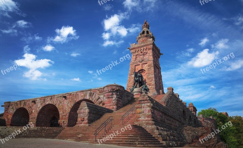 Barbarossa Memorial Barbarossa Monument Germany German Memorial German Monument