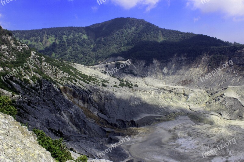 Mount Tangkuban Parahu Indonesian Free Photos