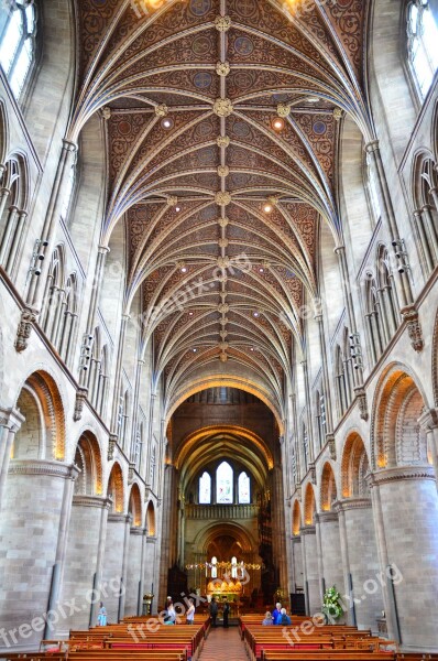 Hereford Cathedral Gothic Christian Christianity