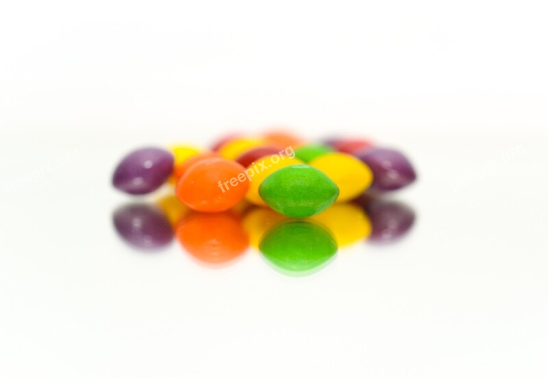 Candy Skittle Colorful Skittles Food