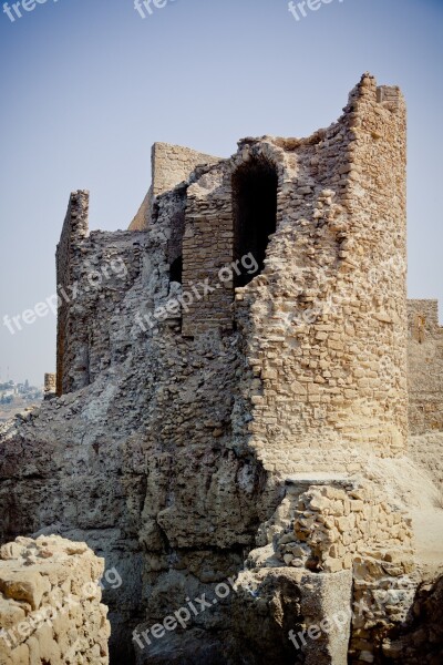 Ruin Castle Dar-el-bahar Safi Morocco