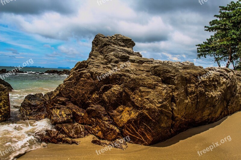 Koh Ianta Asia Thailand Island Beach