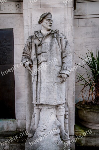 War Memorial Statue Warrior Monument