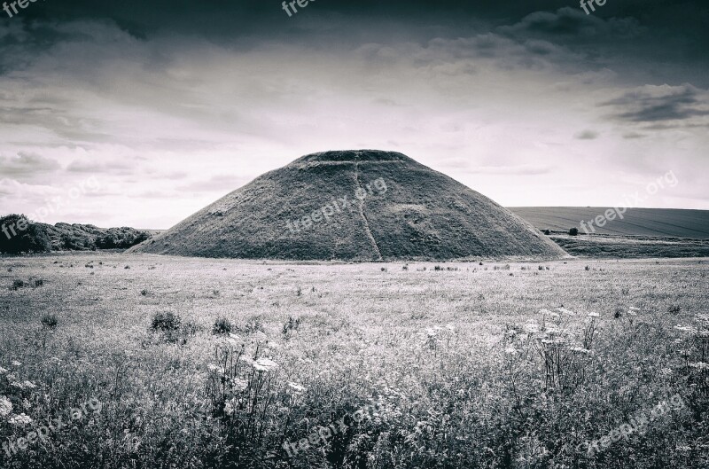 Silbury Hill Avebury Neolithic Hill Megalithic