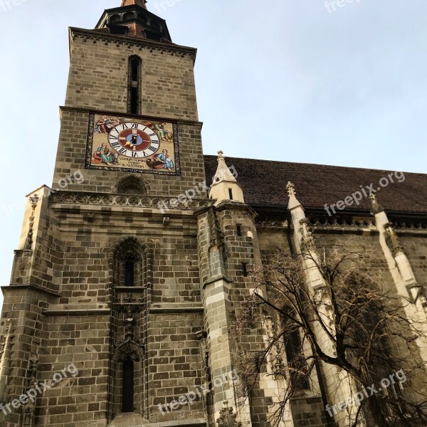 Church Brasov Romania Free Photos