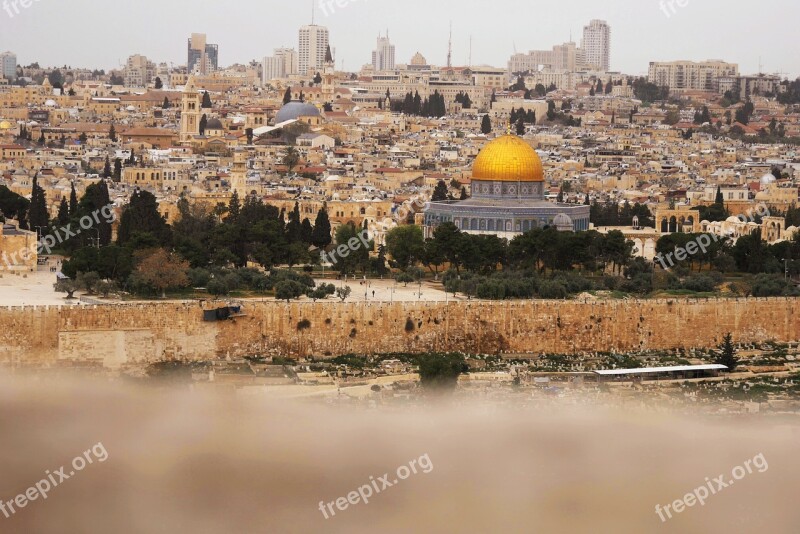 Israel Jerusalem Travel Mosque The Holy Land