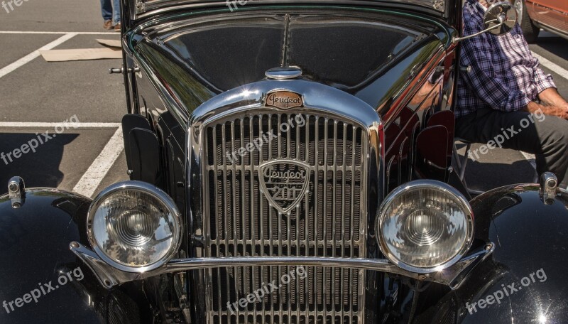 Peugeot Oldtimer Grille Automotive Classic