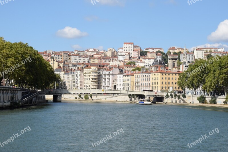 Lyon Confluence Urban Landscape Free Photos