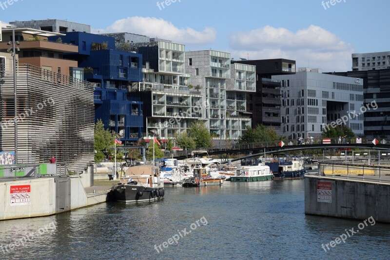 Lyon Confluence Urban Landscape Free Photos