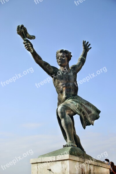 Budapest Statue Gellért Hill Monument Free Photos