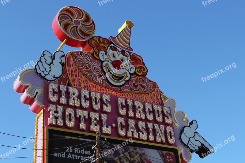 Casino Las Vegas Circus Circus Gambling Free Photos