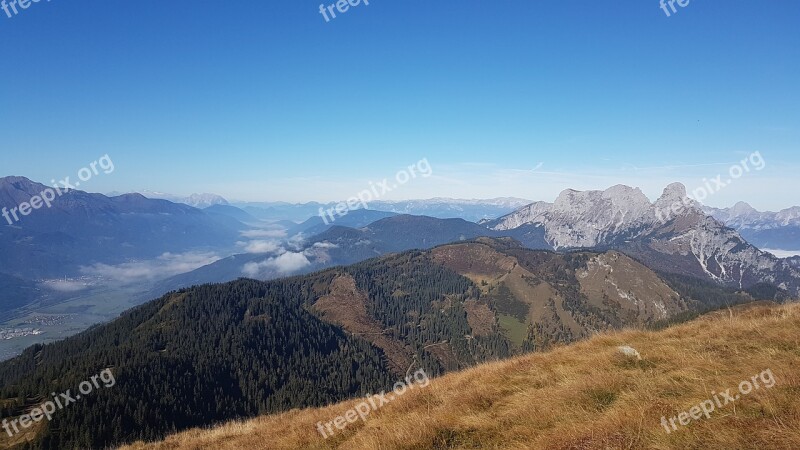 Grimming Styria Mountain Austria Panorama